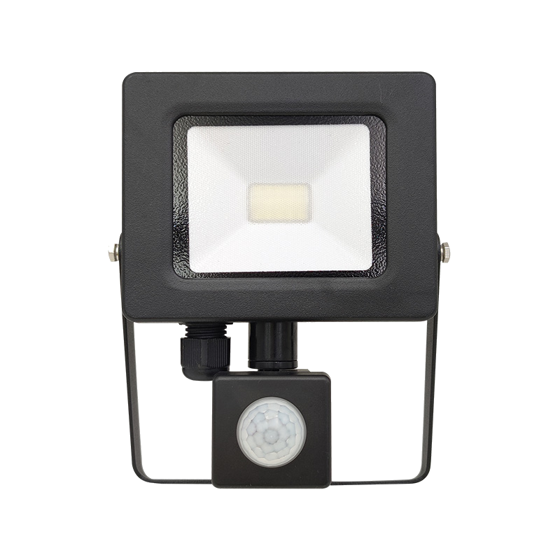 Factory 10W/20W/30W/50W Selling High Quality Flood Street light Ultra Bright IP65 Outdoor Floodlight 6500K Stable Aluminium with Sensor