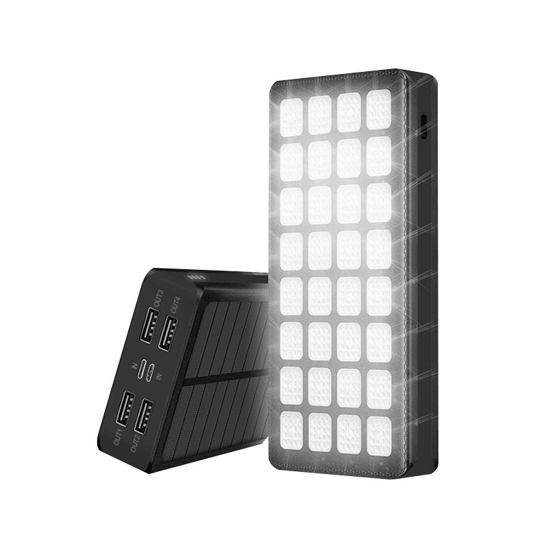 2.1A/5V Solar LED Camping Lantern